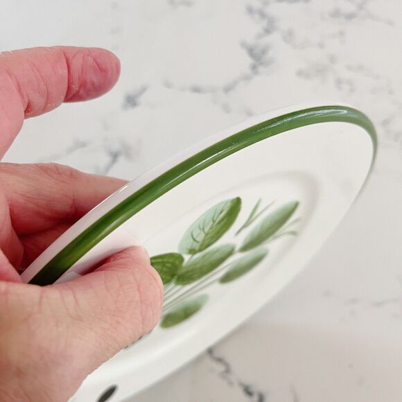 Made in Portugal Gold Creations 8” “Mint” Tidbit Dish - Picture 3 of 7